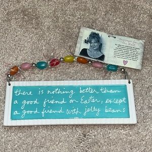 Easter plaque by Sandra Magsamen Dept 56 Collection